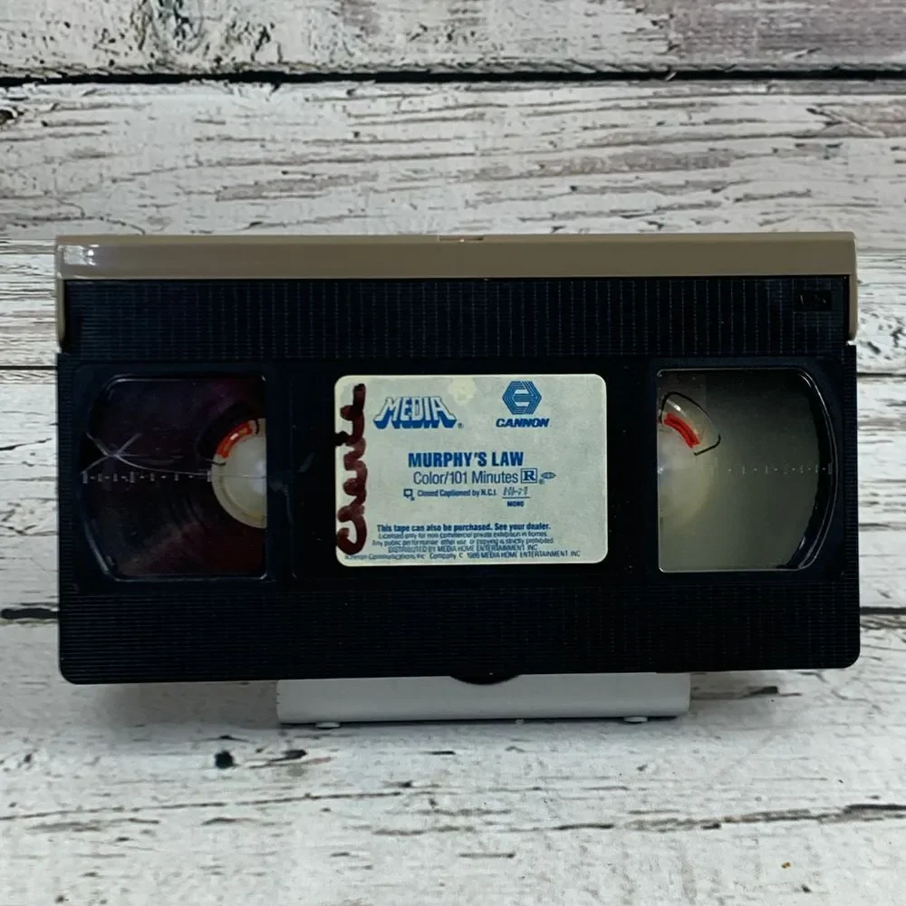 Murphy's Law (VHS, 1986) Charles‎ Bronson Action Thriller - Great Condition